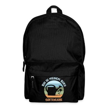 Garden Love My Office Funny Sayings Gardener - Backpack - black - Front