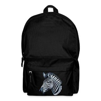 Zebra - Rucksack - Schwarz - Vorne