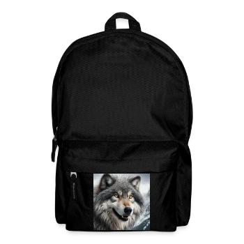 Wolf - Rucksack - Schwarz - Vorne