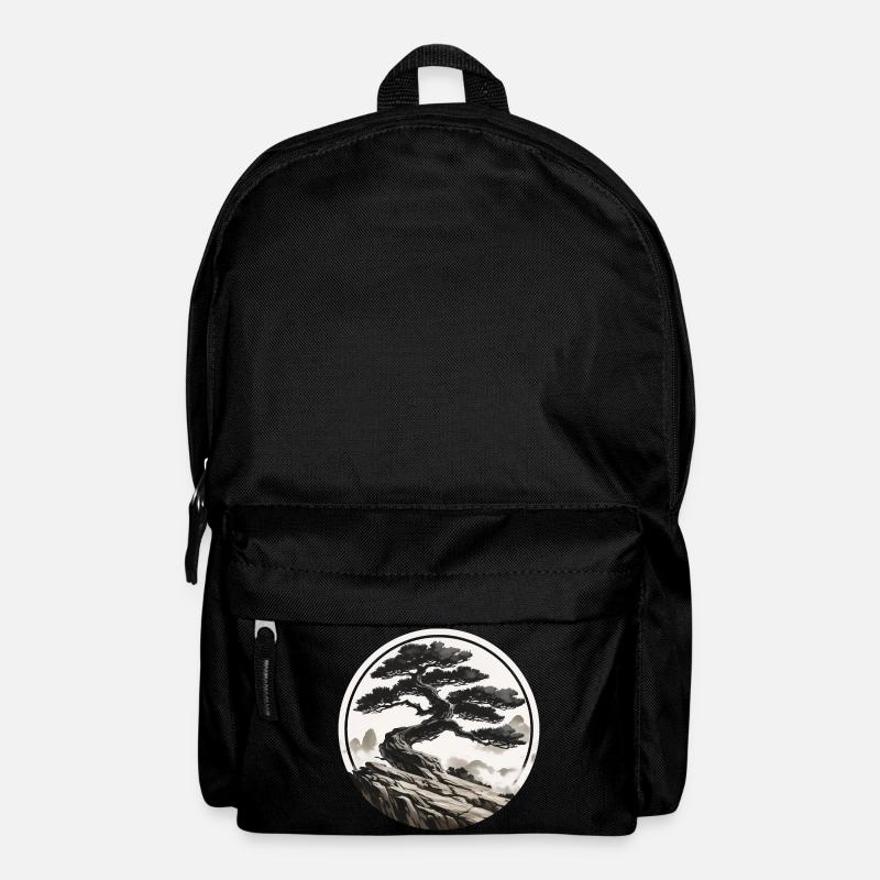Asian Landscape - Backpack - black