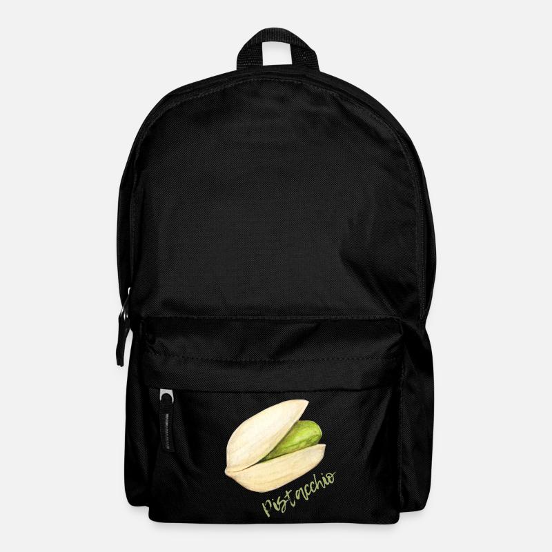 Pistachio with shell and pit - Backpack - black