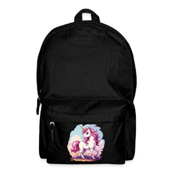 Licorne Fantasy Magie Conte de fées Sort Licornes - Sac à dos - noir - Devant