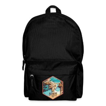 Estudantes beach near Lagos, Algarve - Backpack - black - Front