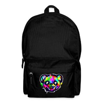 Panda Graffiti Kunst Street Art Sketch Urban - Rucksack - Schwarz - Vorne
