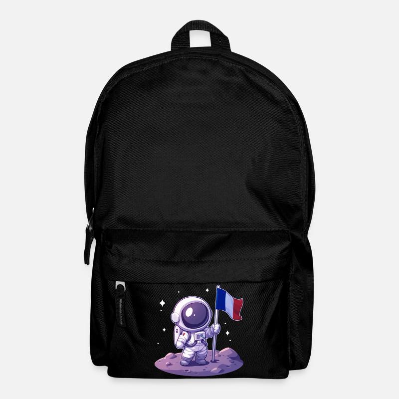 Astronaute Français - Sac à dos - noir