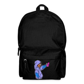 Sprayer Art Spray Can Graffiti Sketch Street Art - Backpack - black - Front