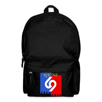 Rhône - Rucksack - Schwarz - Vorne