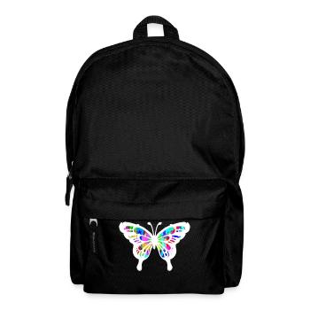 Butterfly Street Art Graffiti Street Art - Backpack - black - Front