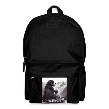 Berner Sennenhund - Rucksack - Schwarz - Vorne