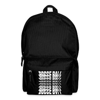 Bocce Spruch Bocce Ball mit Jack Bocci Game Bocce - Rucksack - Schwarz - Vorne