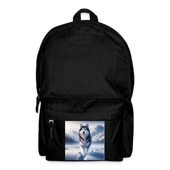 Husky - Backpack - black - Front