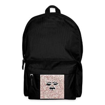 Mots Aléatoires - Sac à dos - noir - Devant