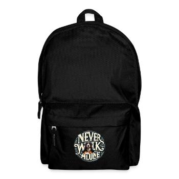 Berner Sennenhund - Rucksack - Schwarz - Vorne