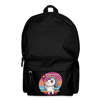 Tennis Unicorn - Backpack - black - Front