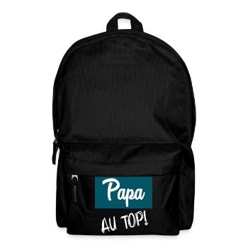 HAPPY FATHER'S DAY. DAD. FATHER'S DAY. FATHER - Backpack - black - Front