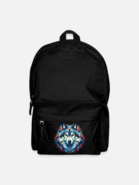 Wolf - Backpack - black