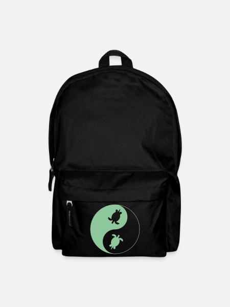 Schildkröten, Schildkröte, Turtle, Turtles - Rucksack - Schwarz