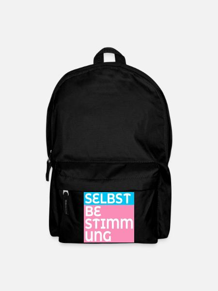 TRANS SELBSTBESTIMMUNG - Rucksack - Schwarz