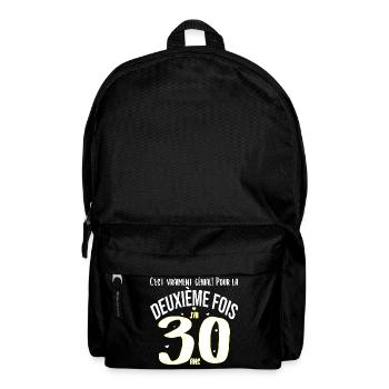 Anniversaire 60 ans 60 année d'âge cadeau - Sac à dos - noir - Devant