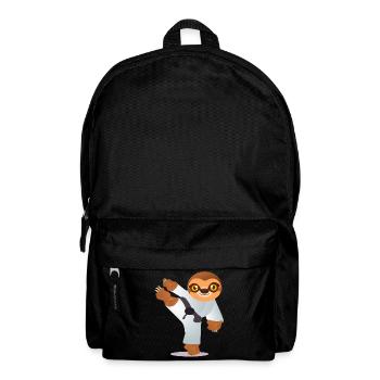 KINDER KARATE - JUDO FAULTIERE - Rucksack - Schwarz - Vorne