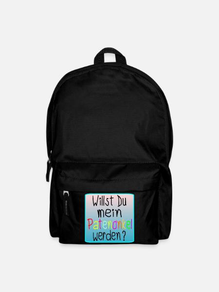 TAUFE - PATENONKEL WERDEN - Rucksack - Schwarz