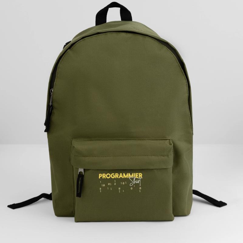 Developer Statement Coden Skripting Webentwickler Rucksack