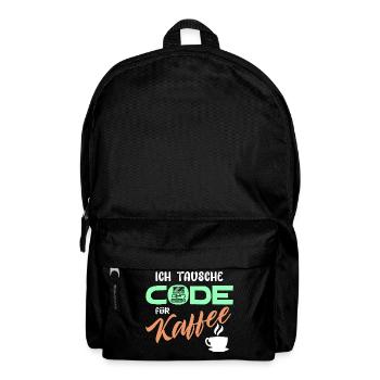 Code Developer Statement Programmer Computer - Backpack - black - Front