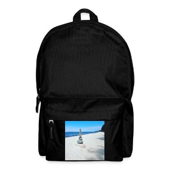 JensJensen - Rucksack - Schwarz - Vorne
