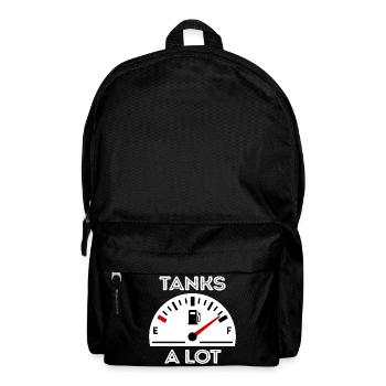 Petrol Pump Petrol Diesel Drive Refuelling - Backpack - black - Front