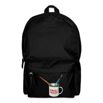 Brush Water Art Brush Juice Brush Paint Glass - Backpack - black - Front