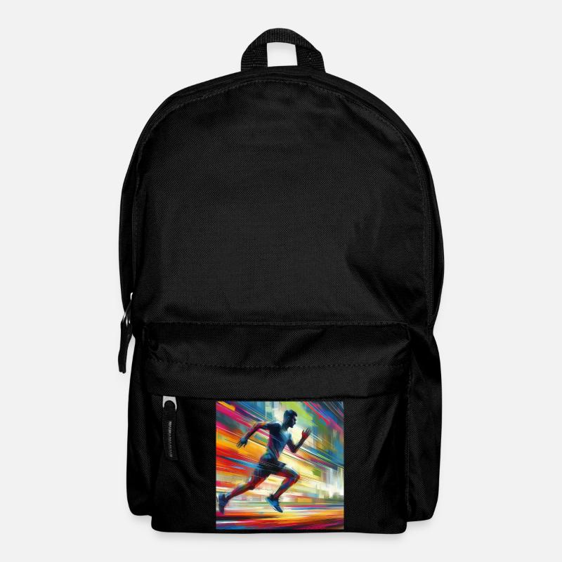 Running Man 1 - Backpack - black
