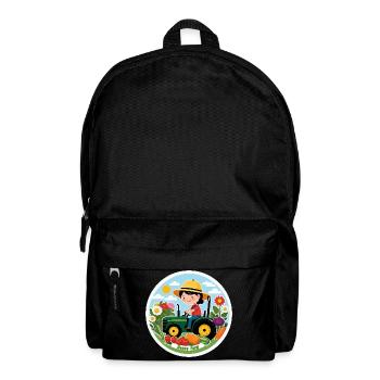 Tracteur agricole d’été - Sac à dos - noir - Devant