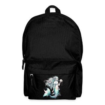 magical mermaid in pastel colors - Backpack - black - Front