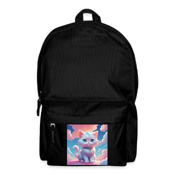 Kätzchen - Rucksack - Schwarz - Vorne