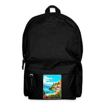 Mallorca Spanien Vintage Reiseplakat Souvenir WPA - Rucksack - Schwarz - Vorne