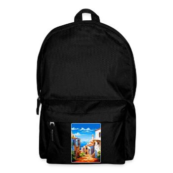 Almeria Spain Vintage Travel Poster WPA Souvenir - Backpack - black - Front