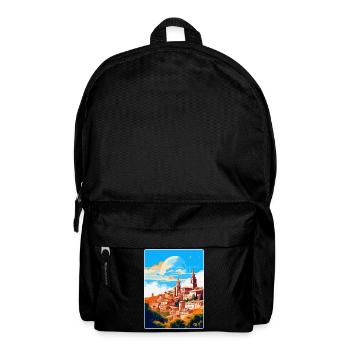 Toledo Spain Vintage Travel Poster WPA Souvenir - Backpack - black - Front