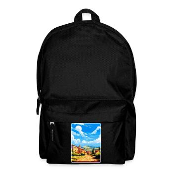 Extremadura Spain Vintage Travel Poster Souvenir - Backpack - black - Front