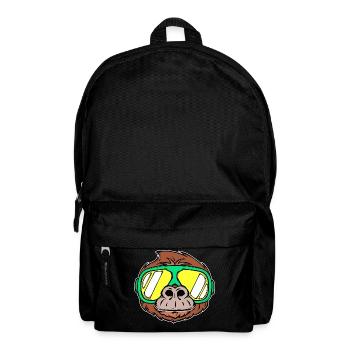 Ski holiday Winter sports Snow Winter Skiers - Backpack - black - Front