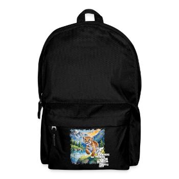 What you have, many can have | POSTER TIGER Image - Backpack - black - Front
