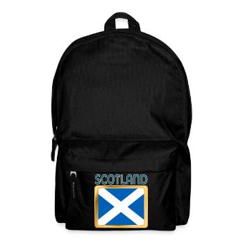 SCOTLAND FLAG GREAT BRITAIN EUROPE - Backpack - black - Front