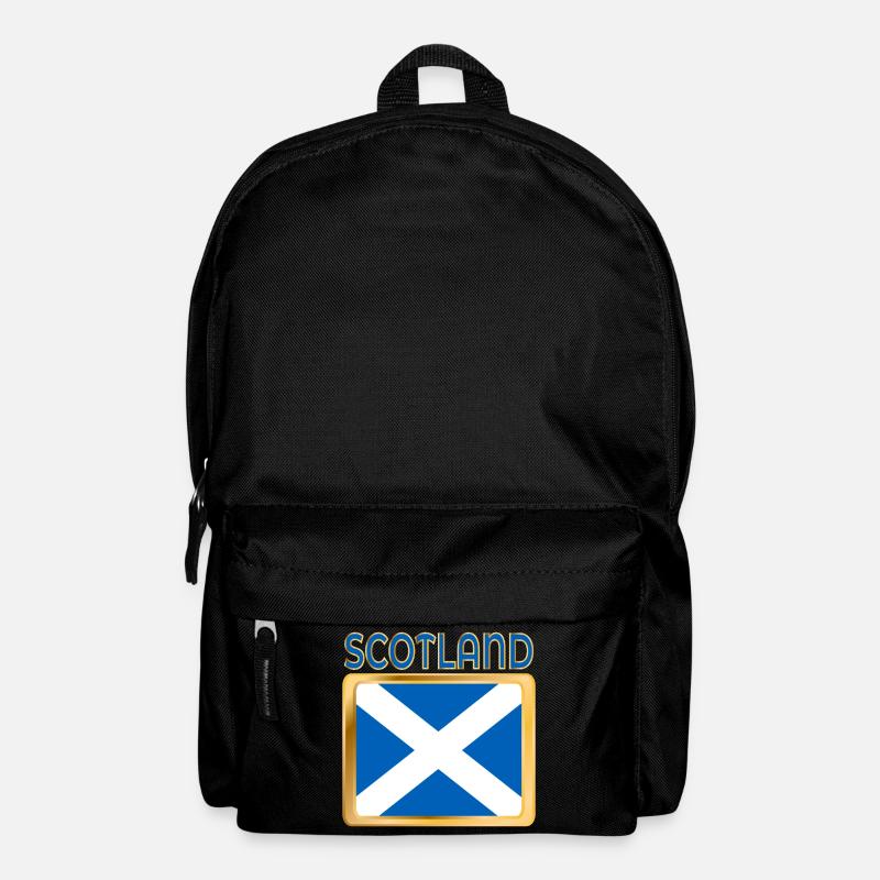 DRAPEAU DE L’ECOSSE GRANDE-BRETAGNE EUROPE - Sac à dos - noir