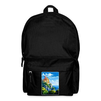 Sintra Portugal Affiche de voyage vintage Souvenir WPA - Sac à dos - noir - Devant
