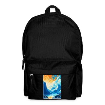 Bodo Norway Vintage Travel Poster WPA Art Souvenir - Backpack - black - Front