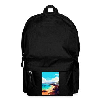 Lanzarote Espagne Affiche de voyage vintage Souvenir WPA - Sac à dos - noir - Devant