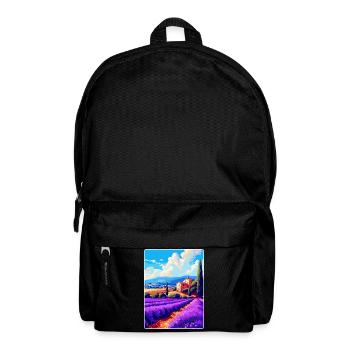 Provence Frankreich Vintage Reiseplakat Souvenir WPA - Rucksack - Schwarz - Vorne