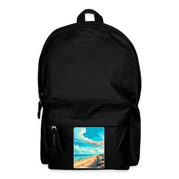 Zandvoort Niederlande Vintage Reiseplakat WPA - Rucksack - Schwarz - Vorne