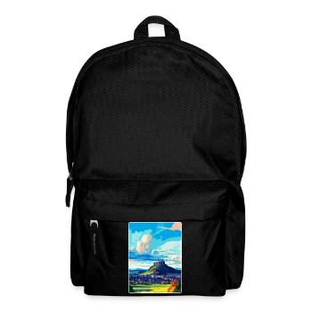 Stirling, Schottland, Vereinigtes Königreich, Vintage-Reiseposter, WPA-Kunst - Rucksack - Schwarz - Vorne