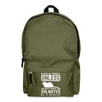 Rodent Dam Animal Welfare Tree - Backpack - olive green - Front