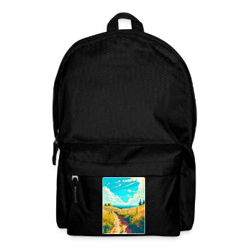 Ridgeway National Trail Travel Poster Souvenir WPA - Backpack - black - Front